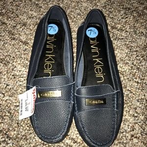 Calvin Klein slip on shoes - Navy blue